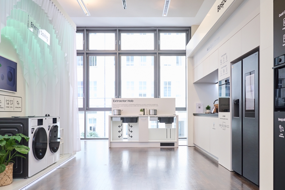 La nueva línea de lavarropas Samsung de frente plano presentada en Berlín