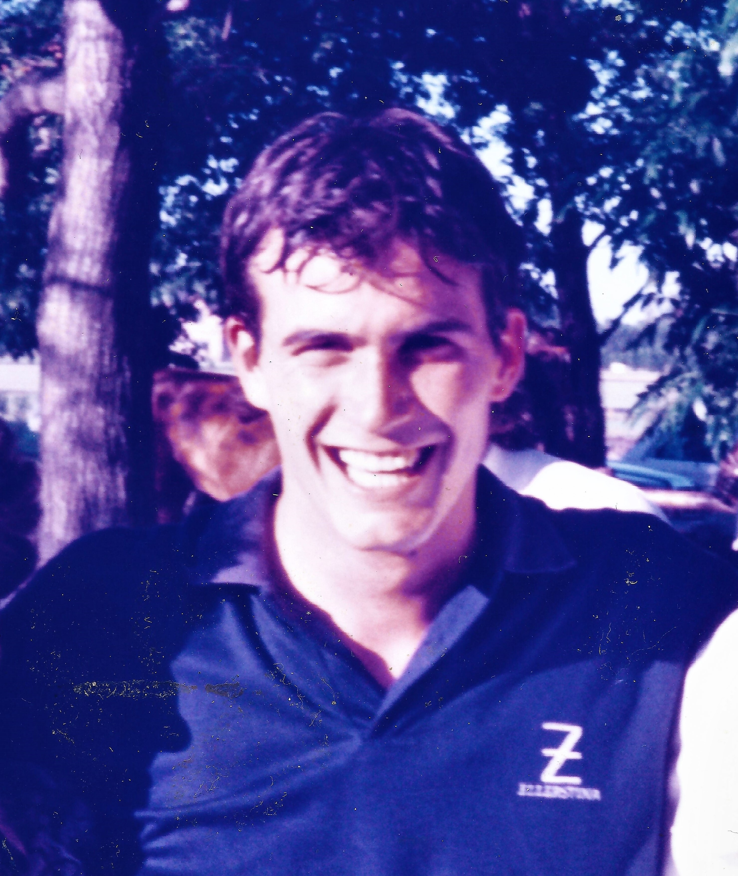 Adolfo Cambiaso durante la final del Abierto de Tortugas de 1994, en el comienzo de su trayectoria de elite