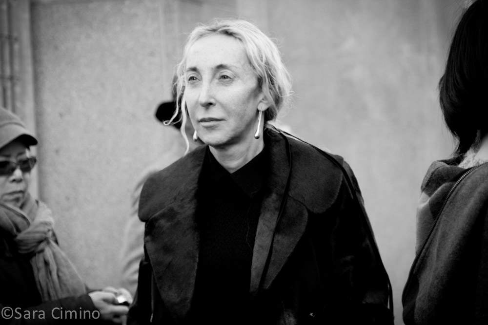 Retrato de archivo de Carla Sozzani, cofundadora de Fondazione Sozzani, fotografiada en 2012