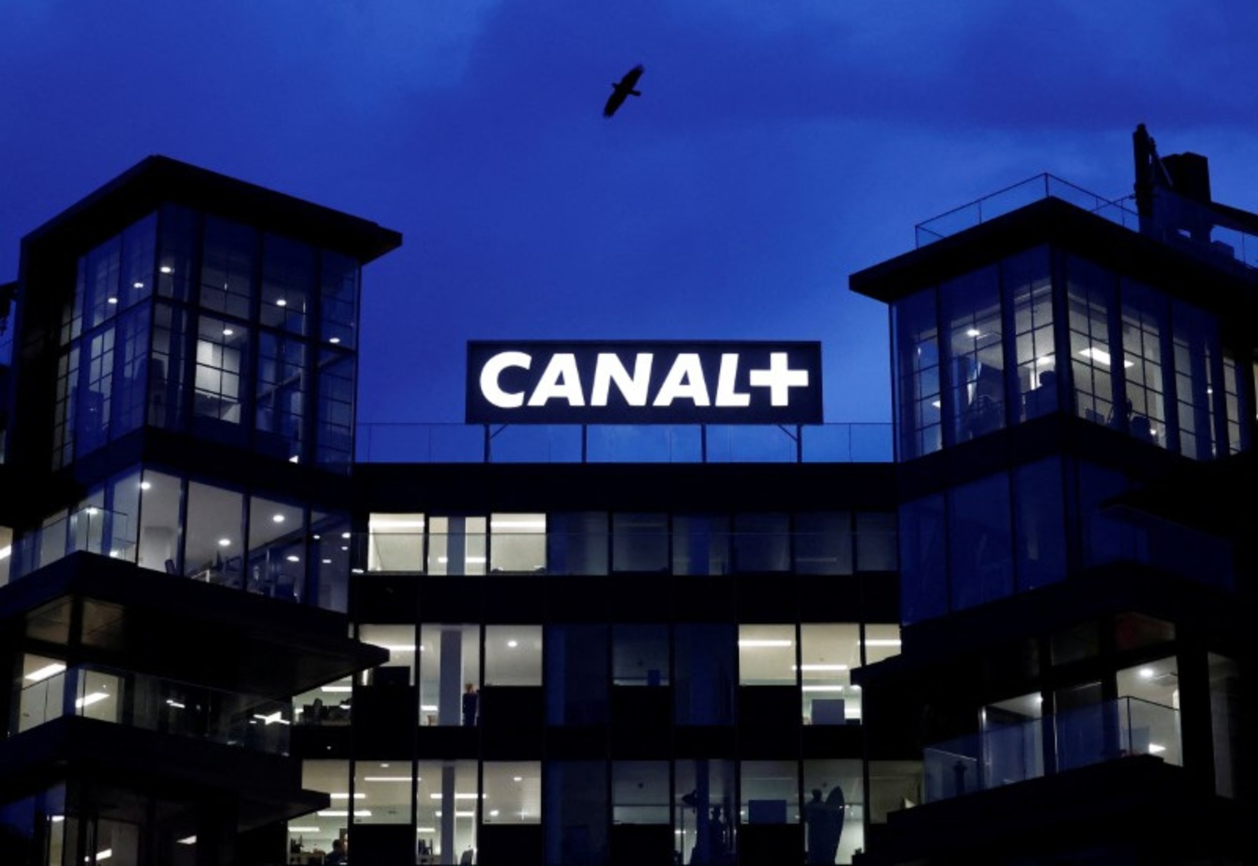Sede de Canal+ ONE en Issy-les-Moulineaux, cerca de París