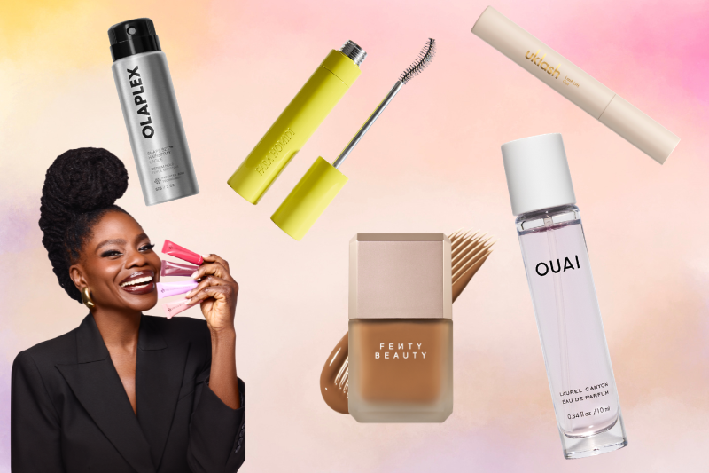 Selección real de lanzamientos de Fenty Beauty, Olaplex y Ouai