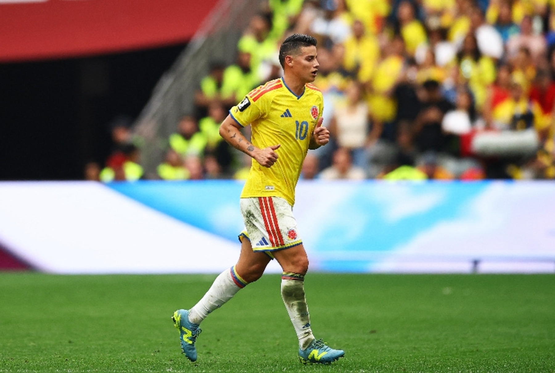 James Rodríguez durante el Mundial 2026 con la selección de Colombia