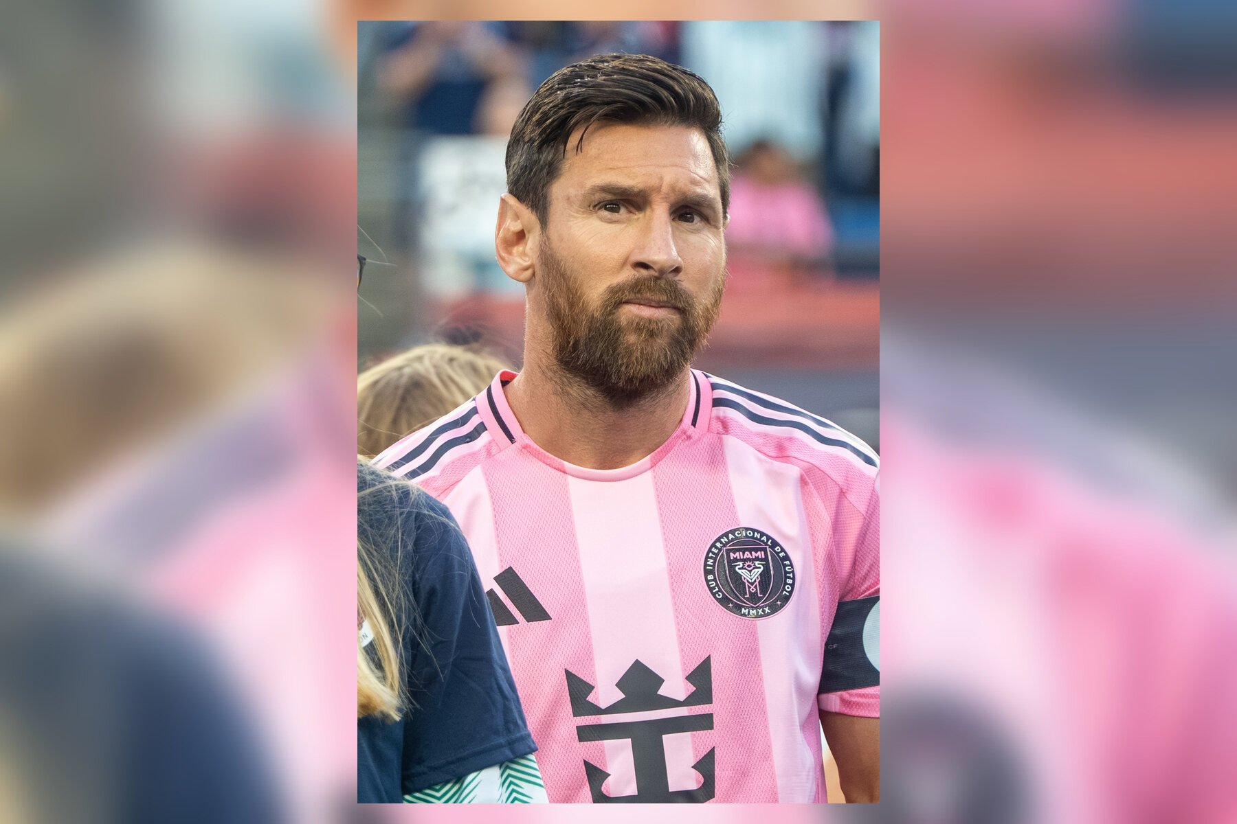 Lionel Messi con la camiseta de Inter Miami durante un partido de la MLS en julio de 2025