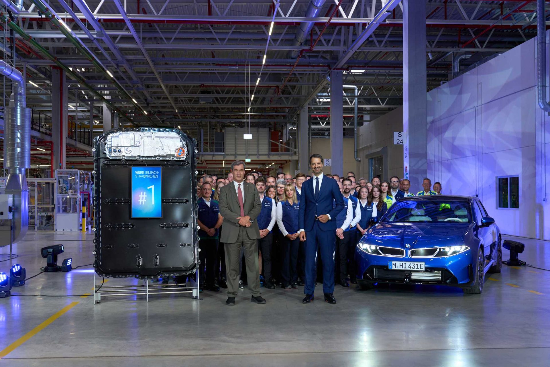 Inauguración de la planta BMW de Irlbach-Straßkirchen en octubre de 2026