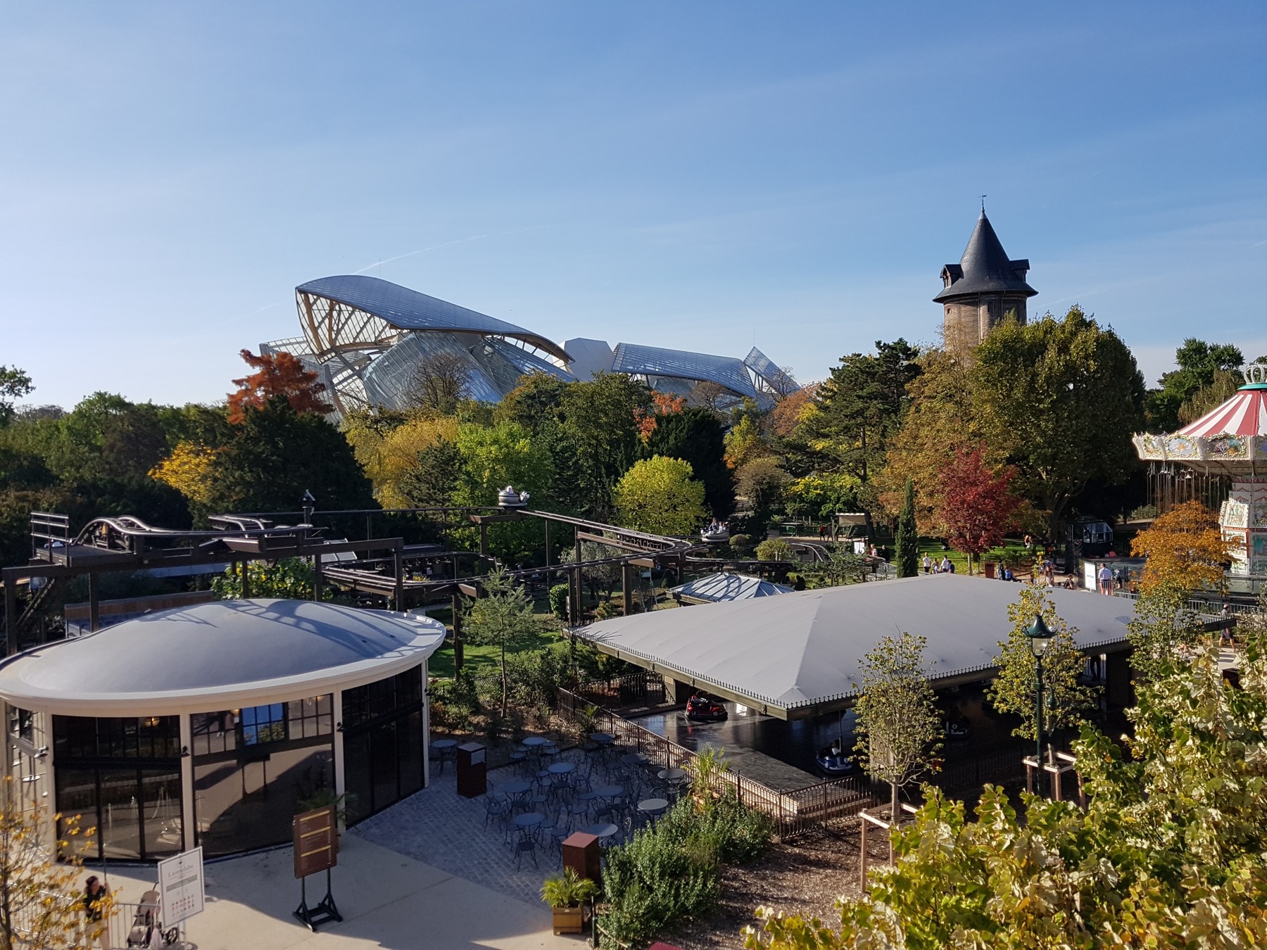 Fondation Louis Vuitton en París, archivo de octubre de 2018