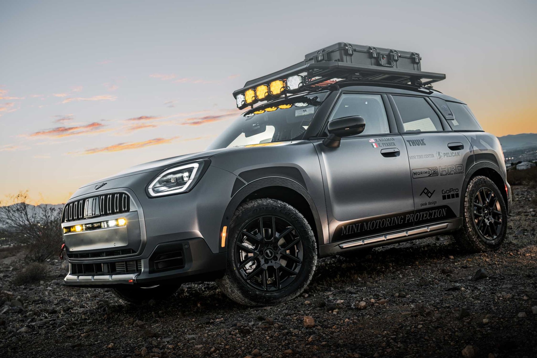 MINI Countryman preparado para el Rebelle Rally 2026